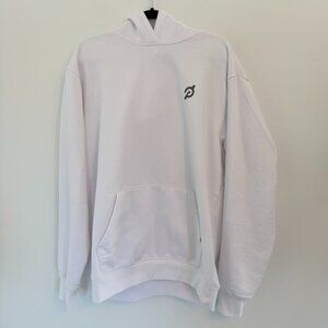 🚴‍♀️ Peloton White Logo Hoodie – Size Large 🤍